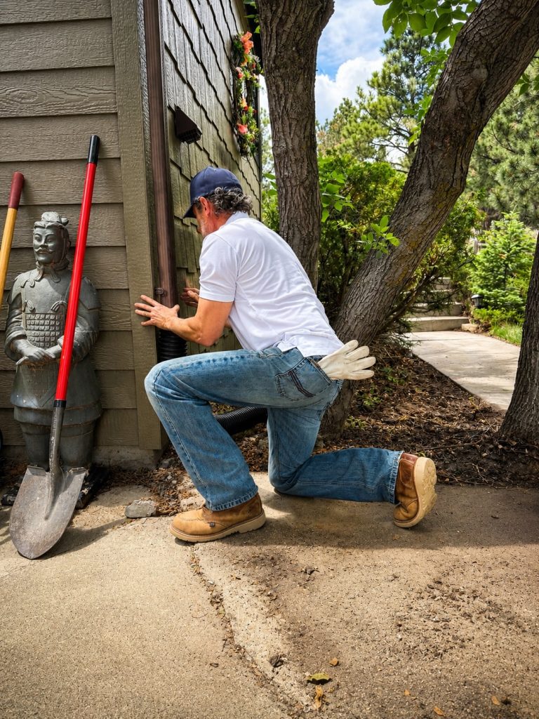 Chris Morgan providing real estate handyman services.
